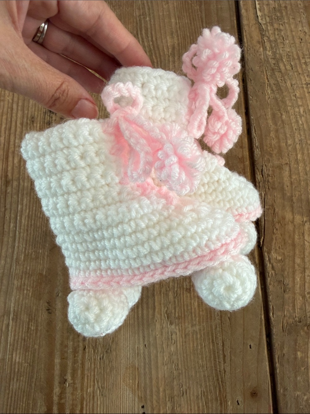 Handmade Roller Skate Baby Booties with Pink Trim - Kids Accessories